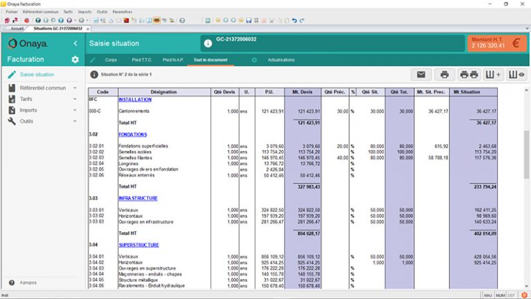 Onaya Le Logiciel De Gestion Pour Les Entreprises Du B Timent